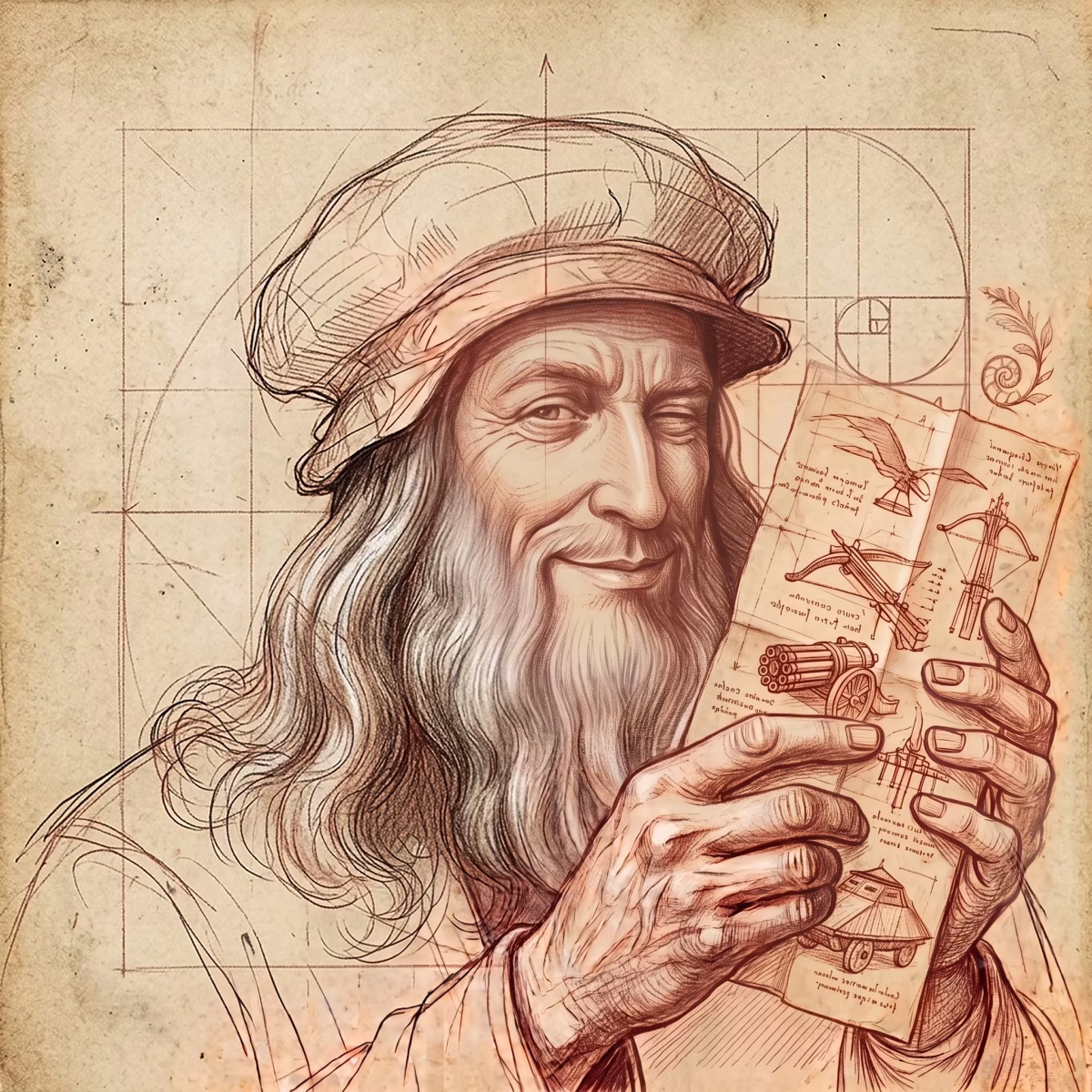 Szkic Leonardo da Vinci i jego szkice konstrukcyjne - jak zbudować konstrukcje? Odpowiedź na to pytanie, otrzymasz wybierając jedną ze ścieżek edukacyjnych w Prywatnym Liceum Ogólnokształcącym Leonardo SVS akredytowanego w IBO w Szczecinie.